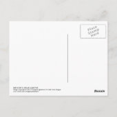 The Raven by Edgar Allen Poe Postkarte (Rückseite)