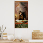 "The Raven" Edgar Allan Poe ~ Henry Ludlowe 1908 Poster (Küche)