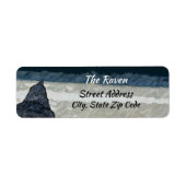 The Raven Gothic Return Address Labels (Vorne)