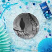 The Raven - Nevermore Sonnenbäume Baum Pappteller (Party)