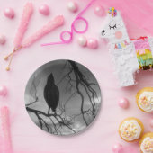 The Raven - Nevermore Sonnenbäume Baum Pappteller (Party)