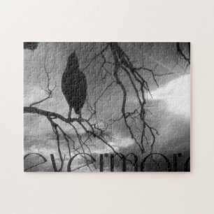 The Raven - Nevermore Sonnenbäume Baum Puzzle