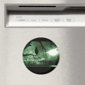 The Raven - Nevermore Sunams Tree - Green Magnet (In Situ (Geschirrspüler))