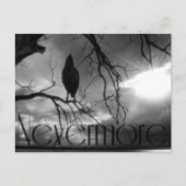 The Raven - Nevermore Sunams & Tree Postkarte (Vorderseite)