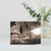 The Raven - Nevermore Sunams & Tree Postkarte (Stehend Vorderseite)