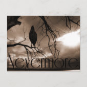 The Raven - Nevermore Sunams & Tree Postkarte (Vorderseite)