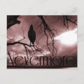 The Raven - Nevermore Sunams & Tree Postkarte (Vorderseite)