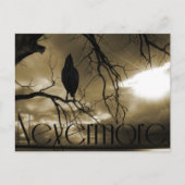 The Raven - Nevermore Sunams & Tree Postkarte (Vorderseite)