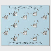 The Raven & The Writing Desk - Wrapping Paper Geschenkpapier (Flach)