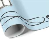 The Raven & The Writing Desk - Wrapping Paper Geschenkpapier (Rolleneckpunkt)