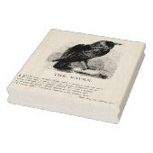 The Raven von Edgar Allen Poe Gummistempel (Stempel)