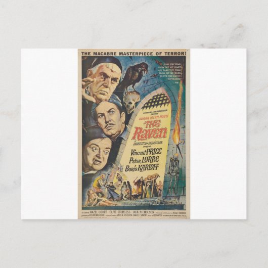 THE RAVEN von Philip J. Riley Postkarte (Vorderseite)