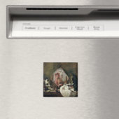 The Ray or, The Kitchen Interior, 1728 Magnet (In Situ (Geschirrspüler))