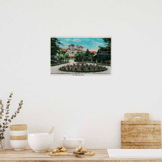 The Raymond Hotel and GroundsPasadena, CA Poster (Küche)