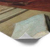 The Reader, 1861 Poster (Ecke)