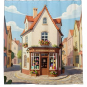 The Reading Corner -  Duschvorhang (Vorderseite)