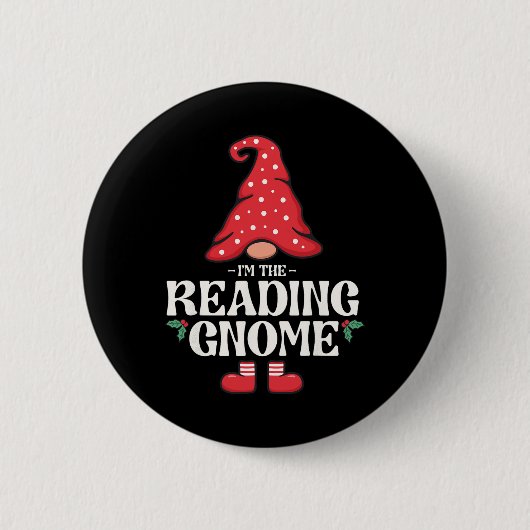 The Reading Gnome Fun Family Matching Group Christ Button (Vorderseite)