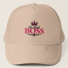 The Real Boss Women’s Stylish Trucker Hat,  Truckerkappe