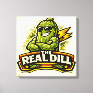 The Real Dill - Foodie-Fiends Leinwanddruck