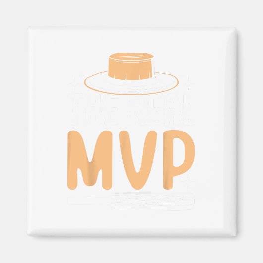 The Real Mvp Cricket Magnet (Vorne)