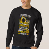 The Real Operator  Construction Workers & Construc Sweatshirt (Vorderseite)