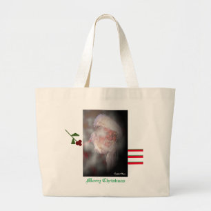 "The Real Santa" Jumbo Tote Stoffbeutel