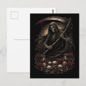 The Reaper’s Hourglass Postkarte (Vorne/Hinten)