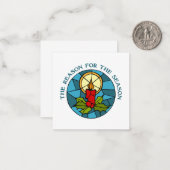 The Reason for the Season 3 Mitteilungskarte (Vorderseite/Rückseite Beispiel)