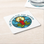 The Reason for the Season 3 Rechteckiger Pappuntersetzer (angewinkelt)