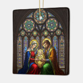 The Reason for the Season Nativity personalized Keramikornament (Links)