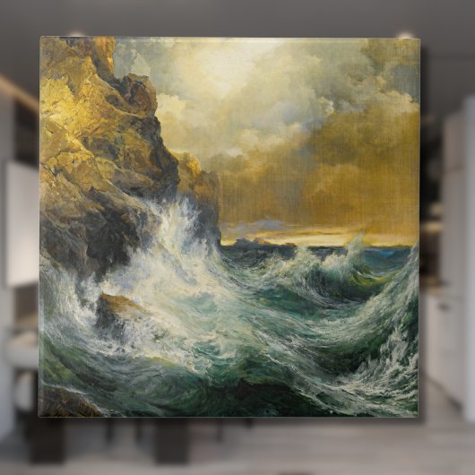 The Receding Wave by Moran, 1909 Fliese