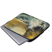 The Receding Wave by Moran, 1909 Laptopschutzhülle (Vorne Knopf)
