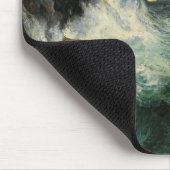 The Receding Wave by Moran, 1909 Mousepad (Ecke)