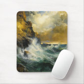 The Receding Wave by Moran, 1909 Mousepad (Mit Mouse)