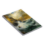 The Receding Wave by Moran, 1909 Notizblock (Rechte Seite)