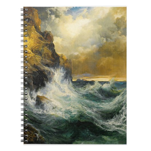 The Receding Wave by Moran, 1909 Notizblock (Vorderseite)