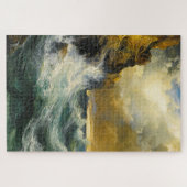 The Receding Wave by Moran, 1909 Puzzle (Horizontal)