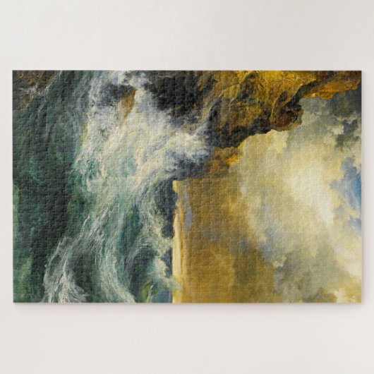 The Receding Wave by Moran, 1909 Puzzle (Horizontal)