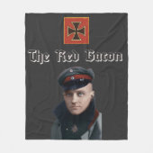 The Red Baron WWI Fleecedecke (Vorderseite)