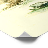 The Red-billed Streamertail Hummingbird Poster (Ecke)