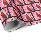 THE RED CARDINAL  GESCHENKPAPIER (Rolleneckpunkt)