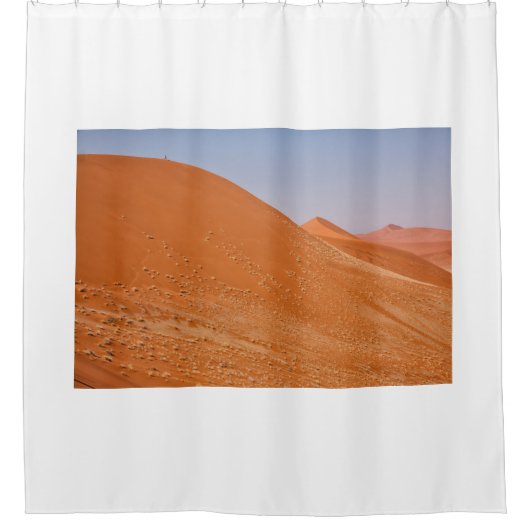 The Red dunes of Sossusvlei Duschvorhang (Vorderseite)