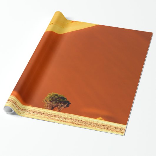 The Red dunes of Sossusvlei Geschenkpapier (Ungerollt)