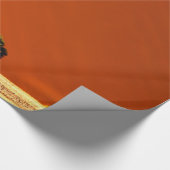 The Red dunes of Sossusvlei Geschenkpapier (Ecke)