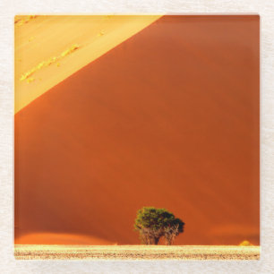 The Red dunes of Sossusvlei Glasuntersetzer