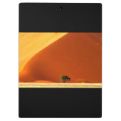 The Red dunes of Sossusvlei Klemmbrett (Rückseite)