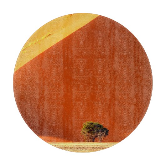 The Red dunes of Sossusvlei Schneidebrett (Vorderseite)
