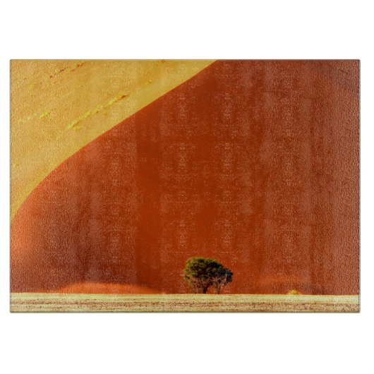 The Red dunes of Sossusvlei Schneidebrett (Vorderseite)