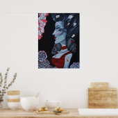 The Red Queen Original Art Wonderland Poster (Küche)