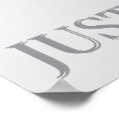 THE RED Rose Poster (Ecke)